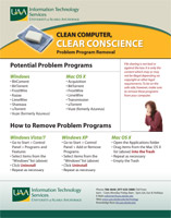 Clean Computer, Clear Conscience Brochure