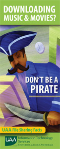 Don't Be A Pirate Brochure