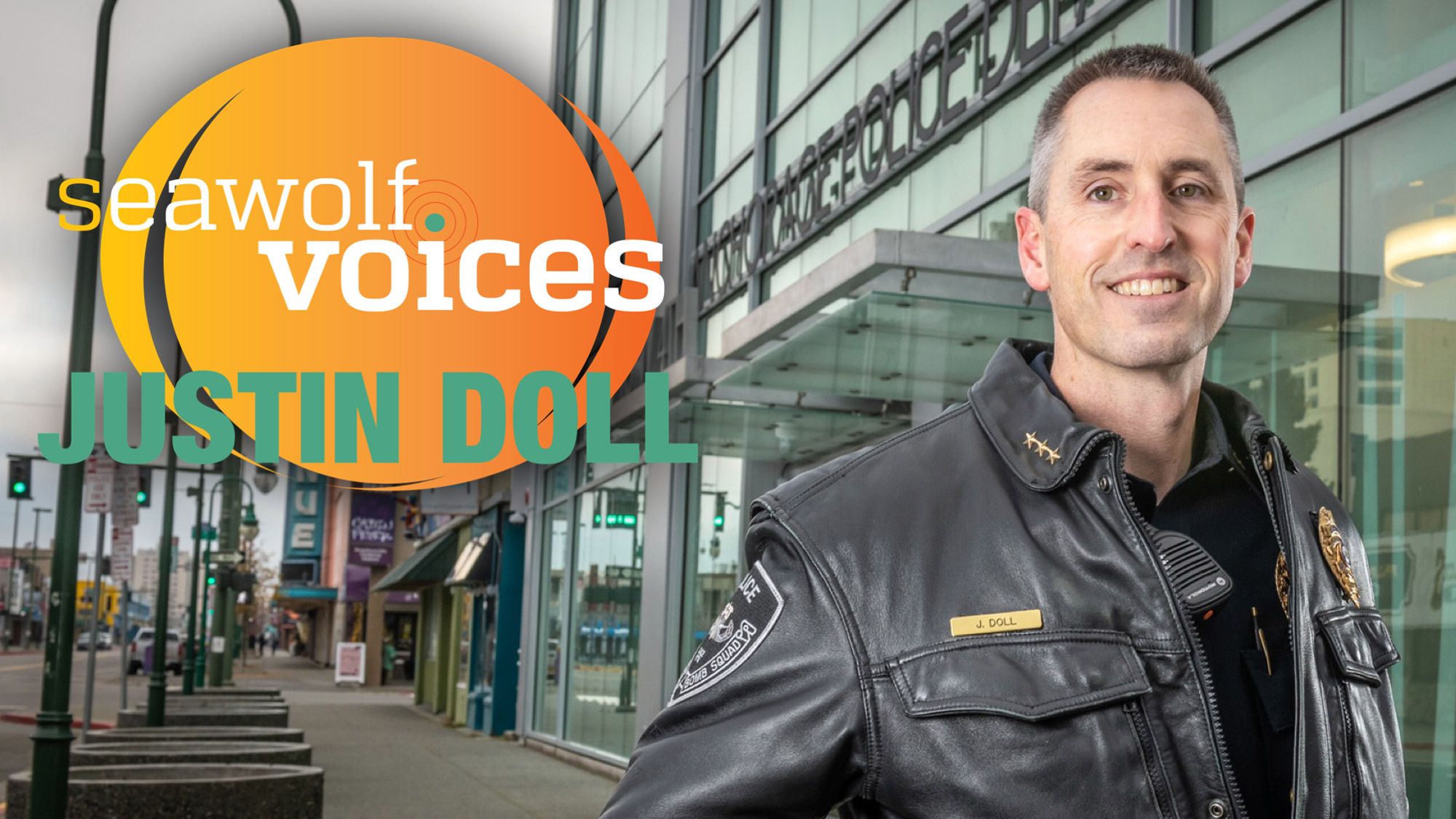 Economics alumnus and Anchorage Police Department Chief Justin Doll