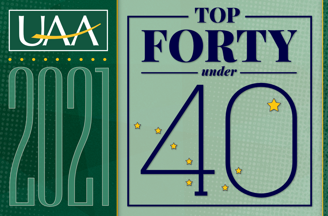 Top Forty Under 40 2021 logo