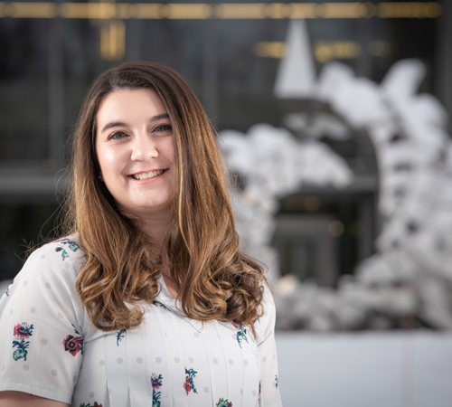 UAA fall commencement speaker Jamie Bagley, B.S. Biological Sciences '20