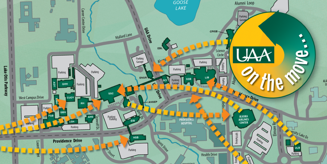 UAA on the Move | Facilities & Campus Services | University of Alaska  Anchorage