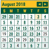 25Live Calendar Date Finder Control Spud