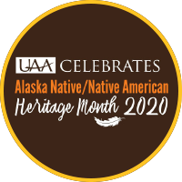 Facebook post for UAA Celebrates Alaska Native/Native American Heritage Month 2020