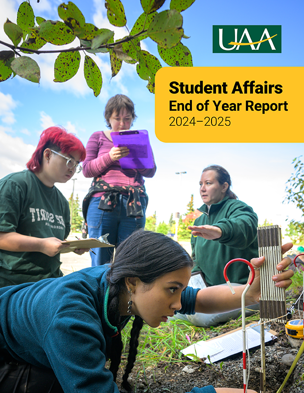 Cover of the Student Affairs 2024-25 Report