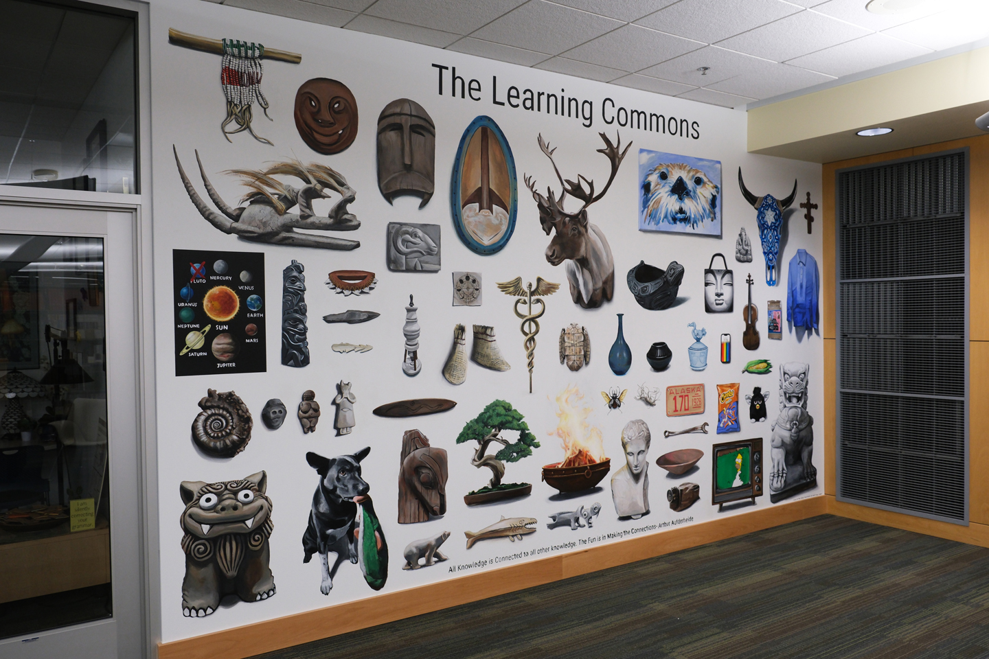 learning commons mural
