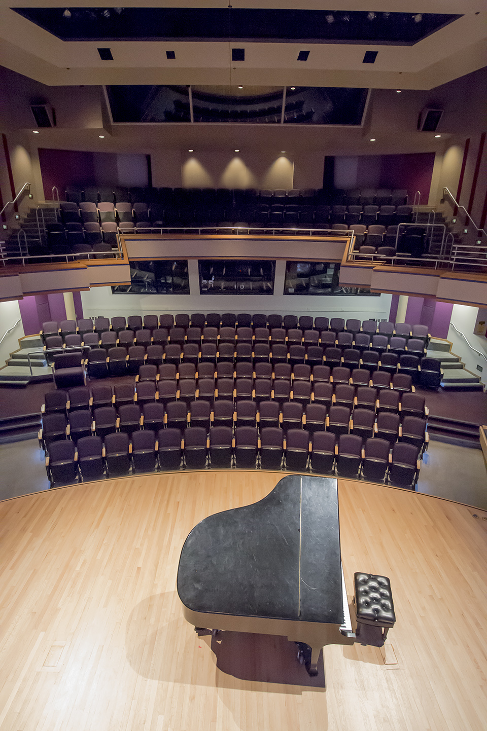 Recital Hall Stage and Seating