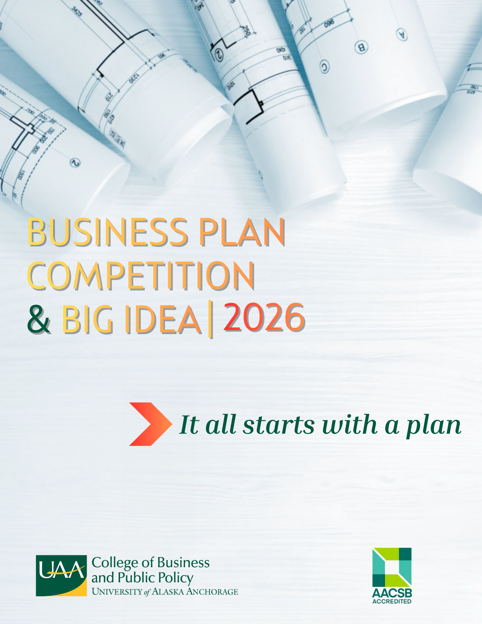 2026 Business Plan Competition Flyer