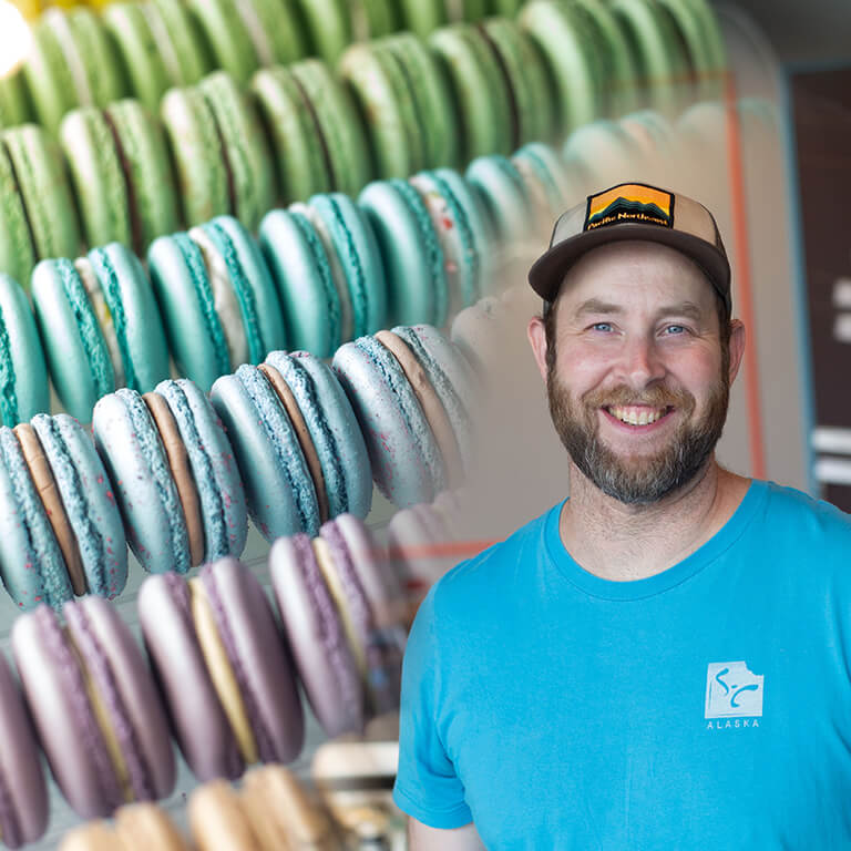 James Strong, owner of Sweet Caribou