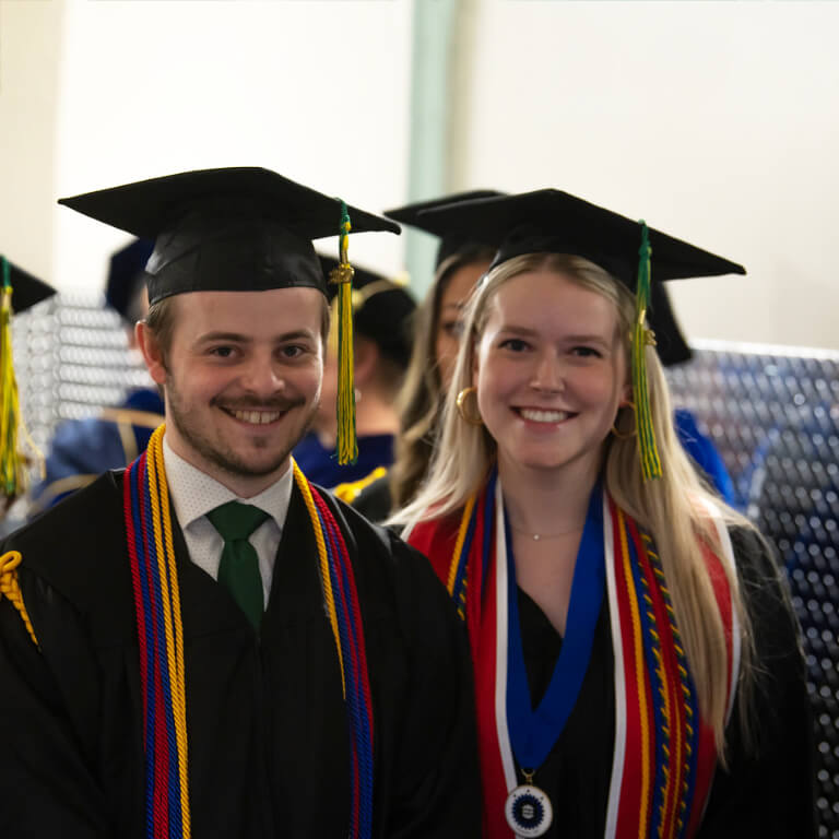 Clare Baldwin and Alex Jorgensen