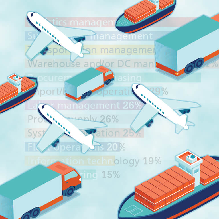 Cartoon planes in flight