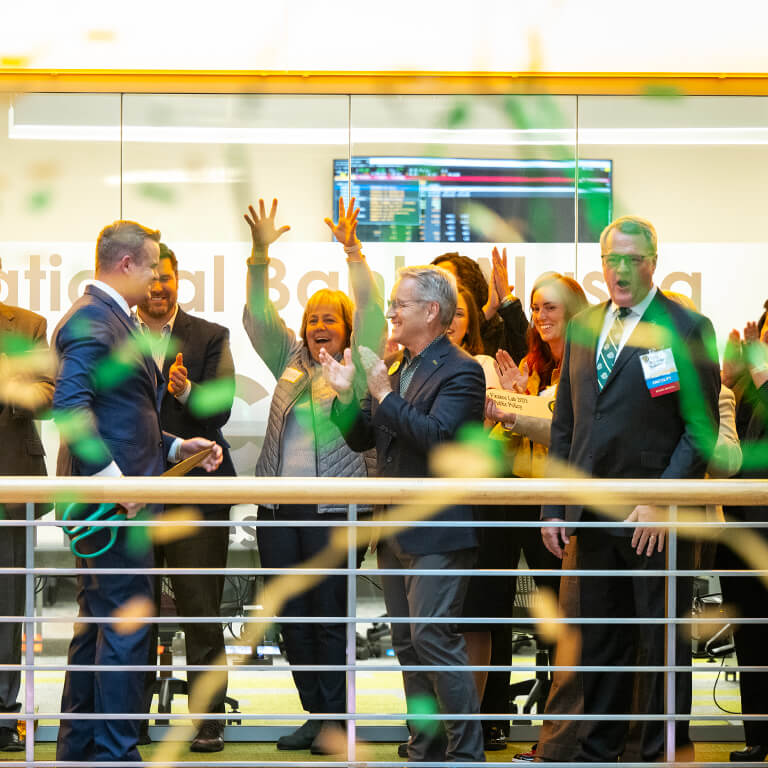 Finance Lab Ribbon Cutting at the 2nd Annual CBPP Showcase