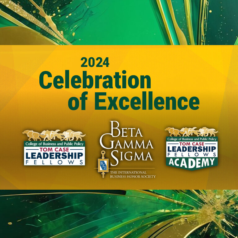 Celebration of Excellence title graphic