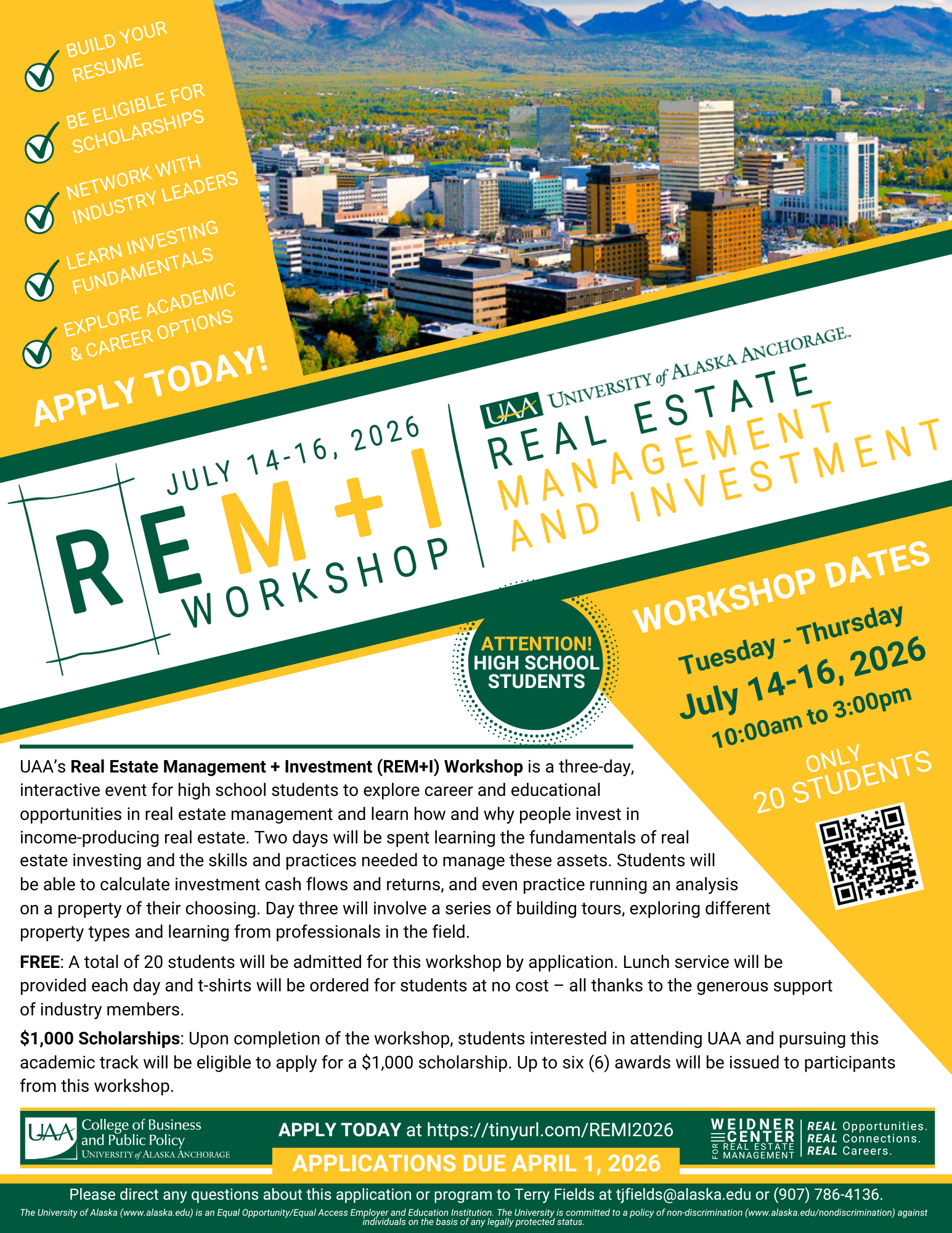 REM+1 Workship Flyer