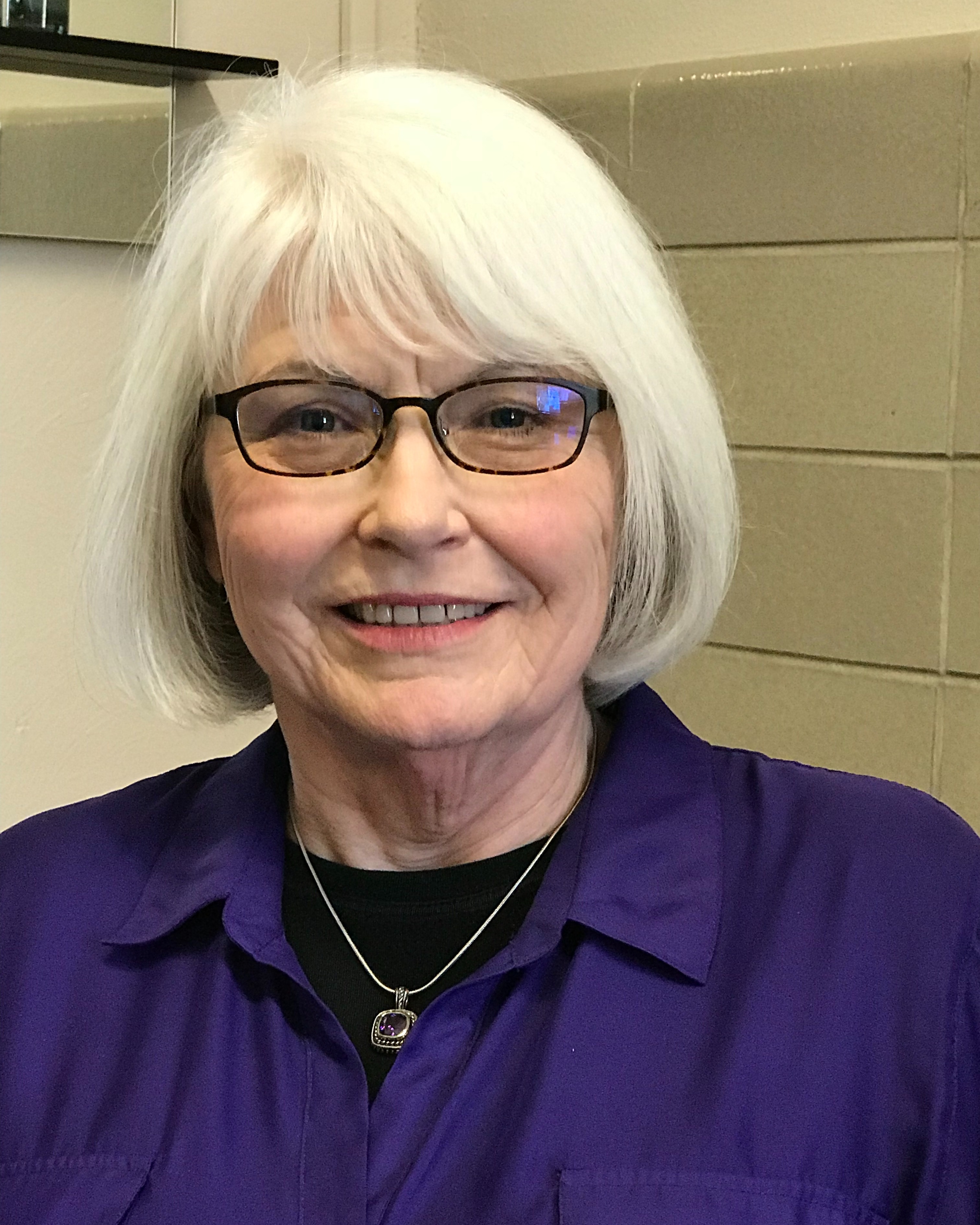 Betsy Cauble smiling