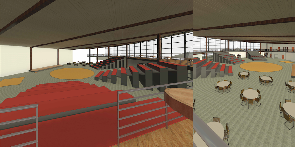 digital rendering of building interior