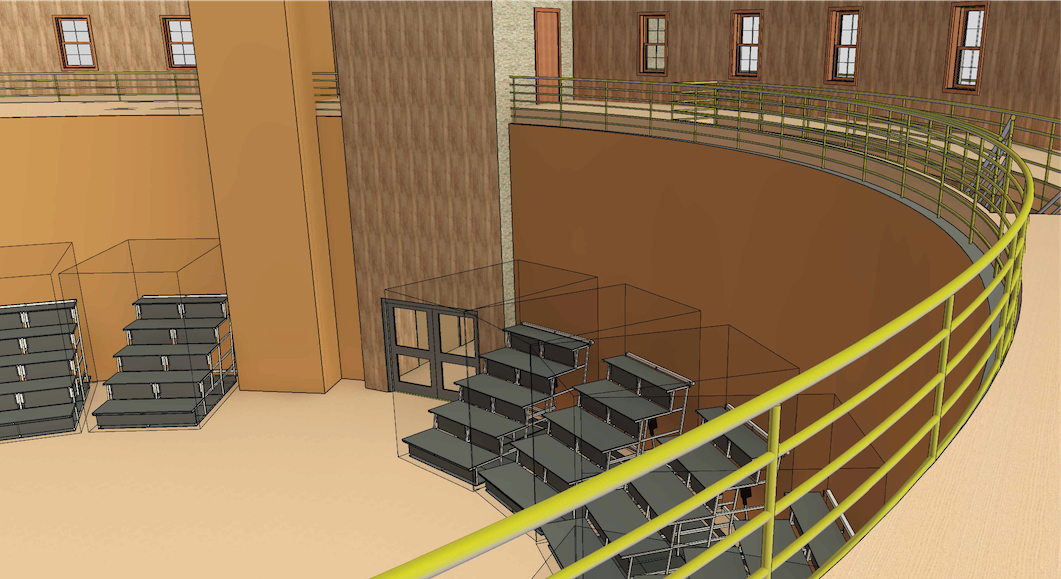 digital rendering of building interior