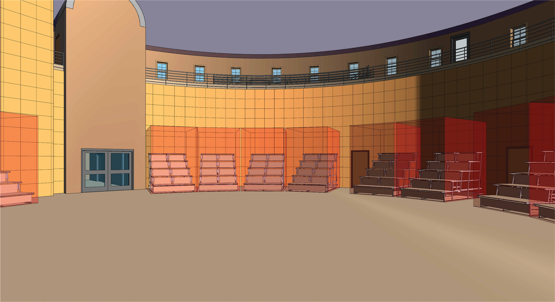 digital rendering of building interior