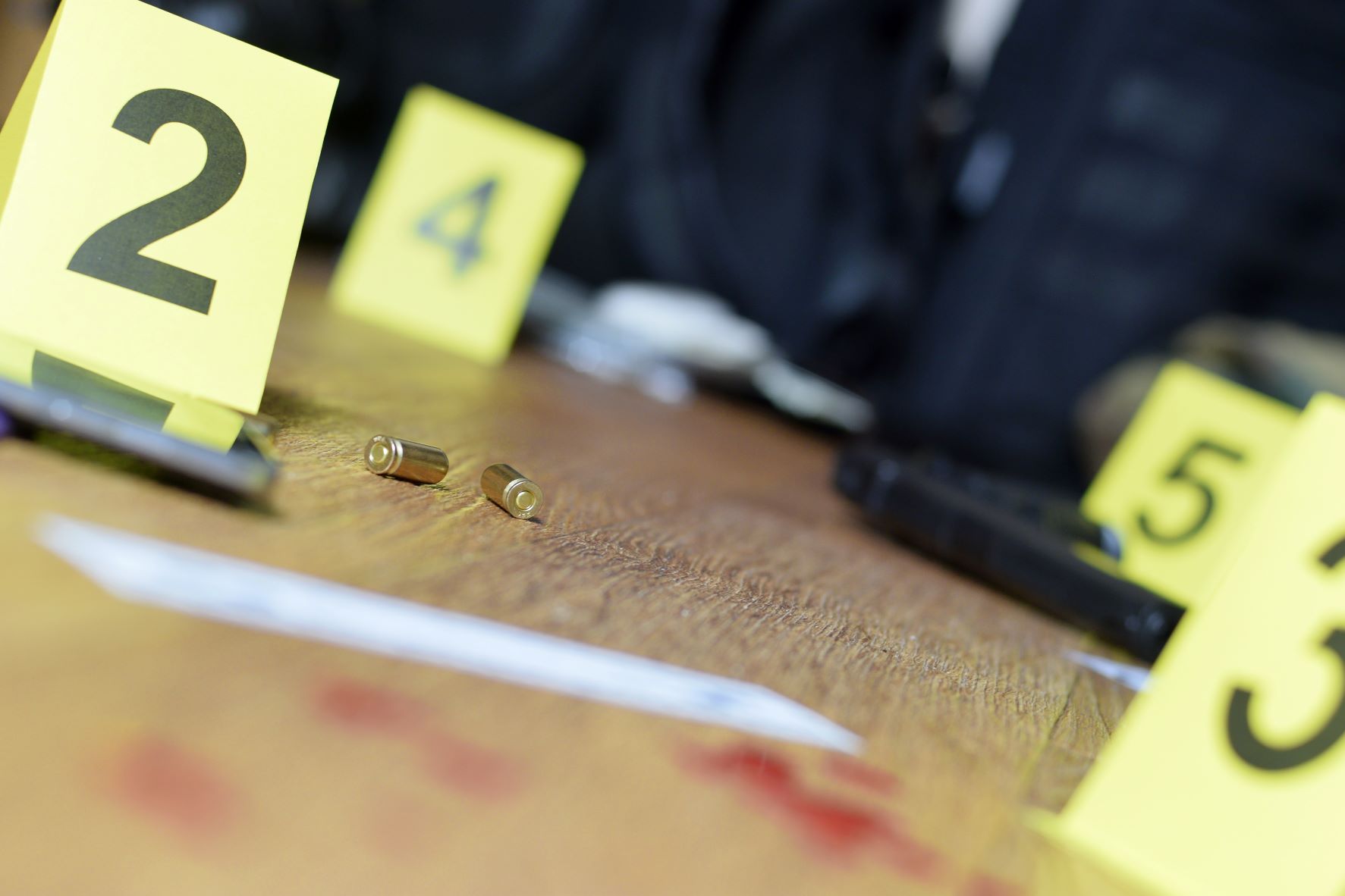 Id tents at crime scene