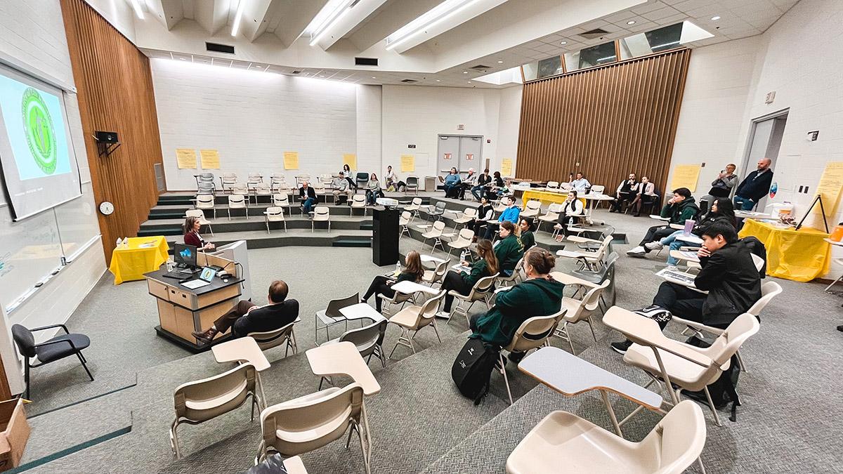 Whitney Rowe talks about her role as a senior legal assistant