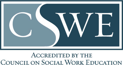 CSWE Accredited by the council on social work education