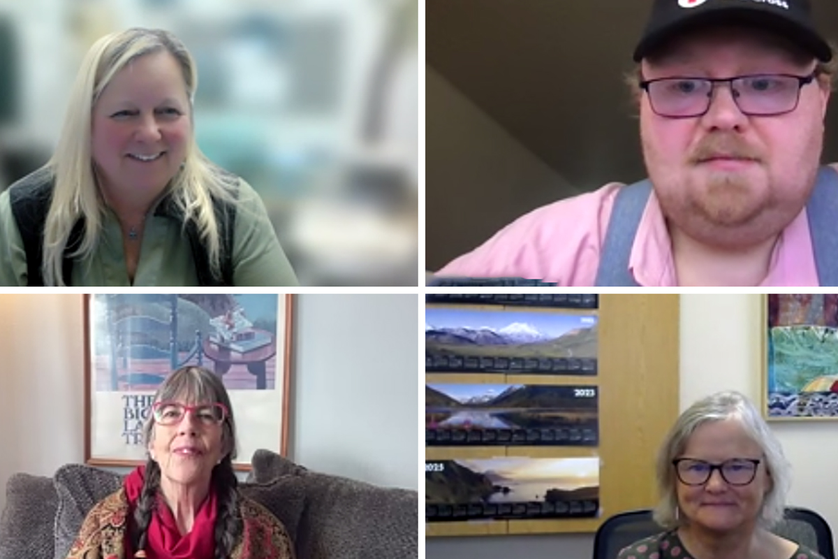 Panelists connect via Zoom during the “A Lived Experience with Disabilities” session, offering personal testimonies and professional insights that helped students better understand the realities and opportunities within disability-related care.