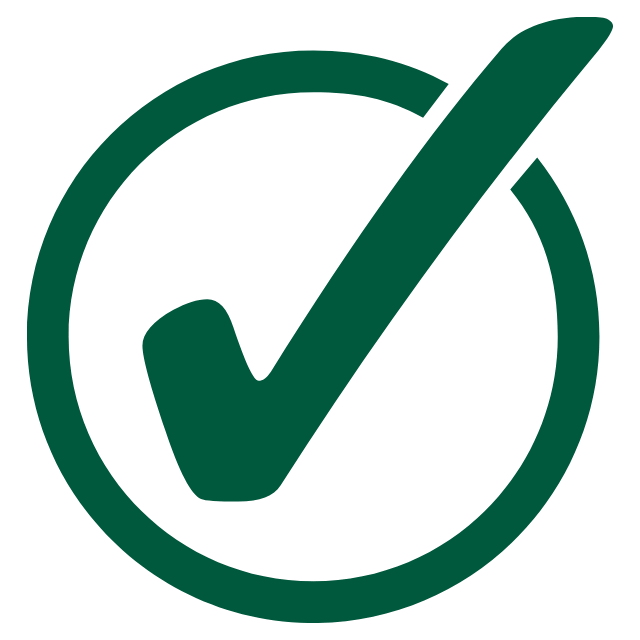 check mark icon