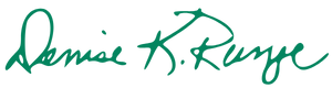 Denise Runge Signature