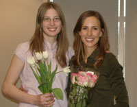 Jeanette Gabryszak and Rebecca Krupa