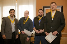 Jens Jensen, Kevin Mann, Michael Dalsfoist, and Torvald Thomas