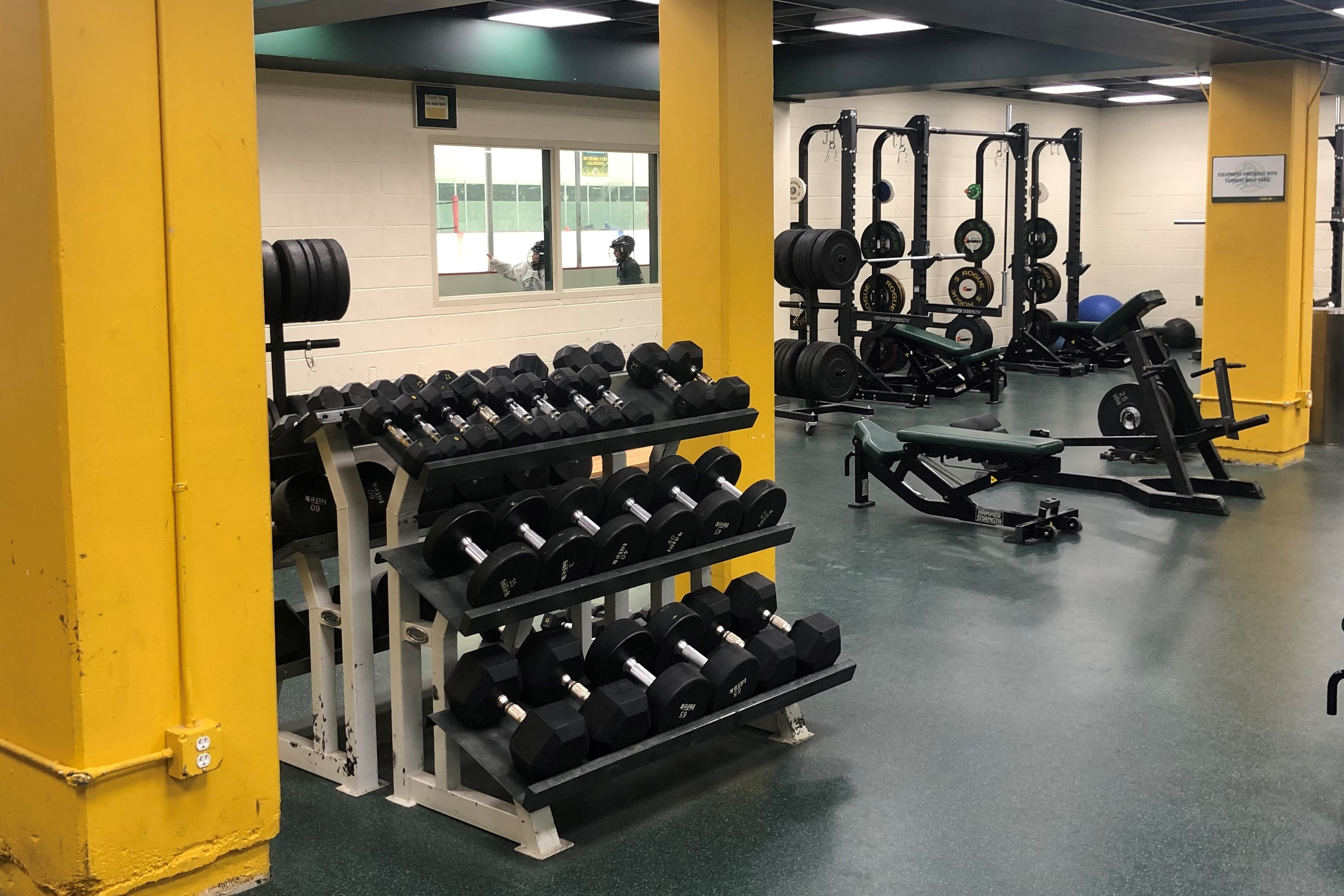 seawolf sports complex Olyimpic weight room