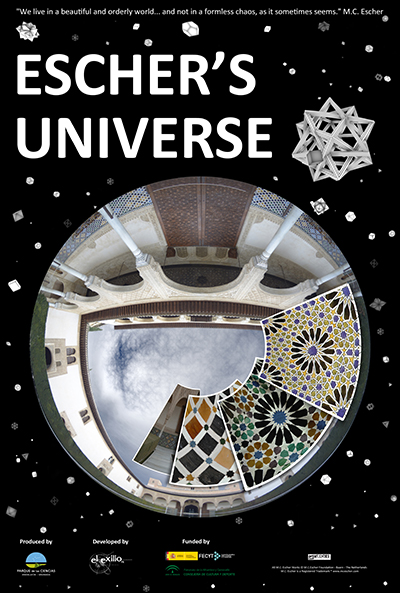Poster for Escher's Universe planetarium show