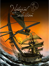 Natural Selection: image of a Victorian era ship at sail