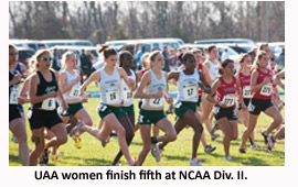 Women's Cross Country team