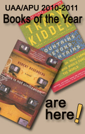 Book of the Year author Robert Rosenberg will speak at UAA Oct. 5, 7-9 pm in Arts 150