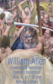 Untitled, by William Allen, on display Nov. 8-28 at Kimura Gallery