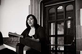 UAA student Amie Stanley, political science and marketing