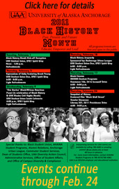Black History Month events poster