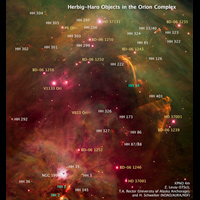 Prof. Travis Rector's image of Herbig-Haro objects