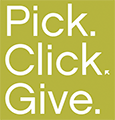 Pick.Click.Give logo