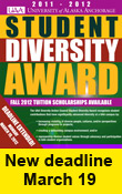 March 19 is deadline to nominate students for Diversity Award
