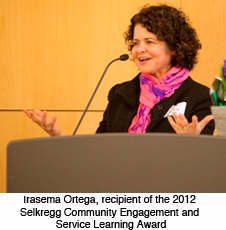 Irasema Ortega is the recipient of the 2012 Selkregg Award