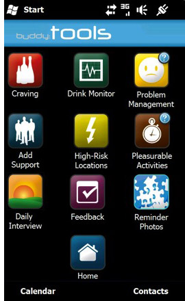 Buddy app screenshot
