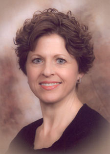 Megan Riebe, new associate vice president of development and executive director of the UA Foundation