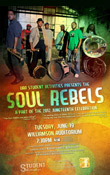 Soul Rebels play Tuesday, June 19 at 7:30 pm in the Wendy Williamson Auditorium