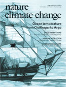 ENRI director contributed to June 2012 issue of Nature Climate Change