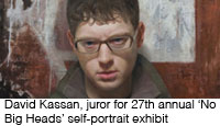 David Kassan, juror for the upcoming 'No Big Heads' exhibit