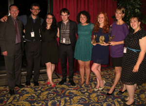 UAA debate team gathers for a photo after the USAFA 50th Forensics Classic