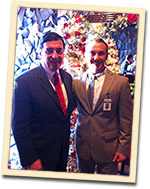 Max Bullock and Anchorage Mayor Dan Sullivan