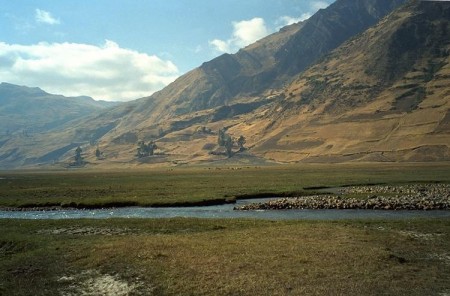 Limari River in Chile